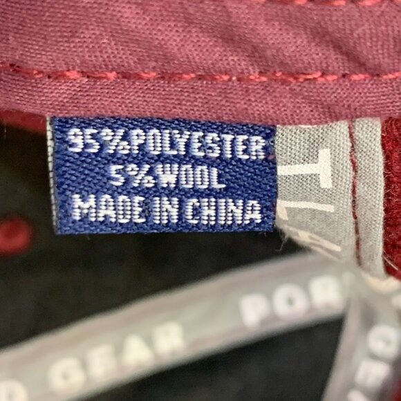 Portland Gear Mens “P” Oregon Map Wool Blend Leather Strapback Hat Cap‎ - Picture 7 of 7